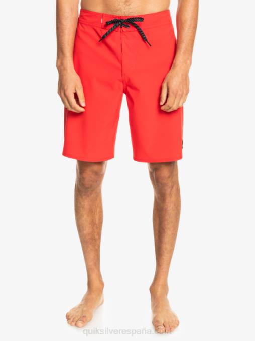 rojo de alto riesgo surfsilk kaimana 20 shorts de playa de alto rendimiento D6T4D77 hombres Quiksilver