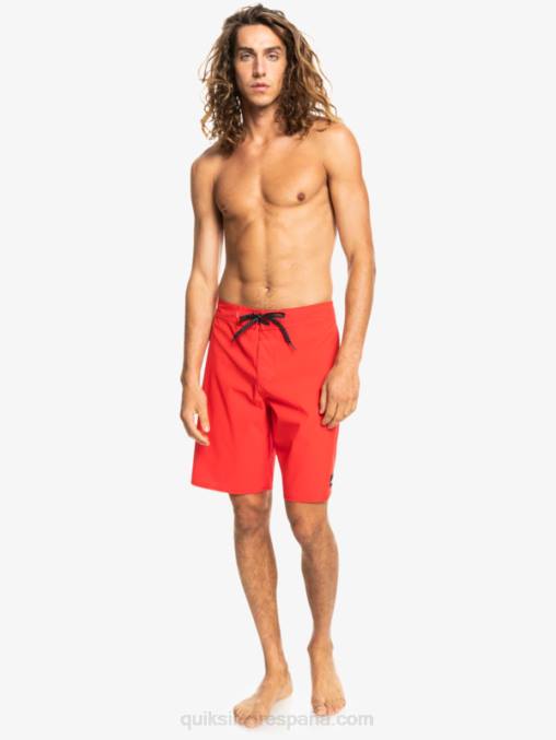 rojo de alto riesgo surfsilk kaimana 20 shorts de playa de alto rendimiento D6T4D77 hombres Quiksilver