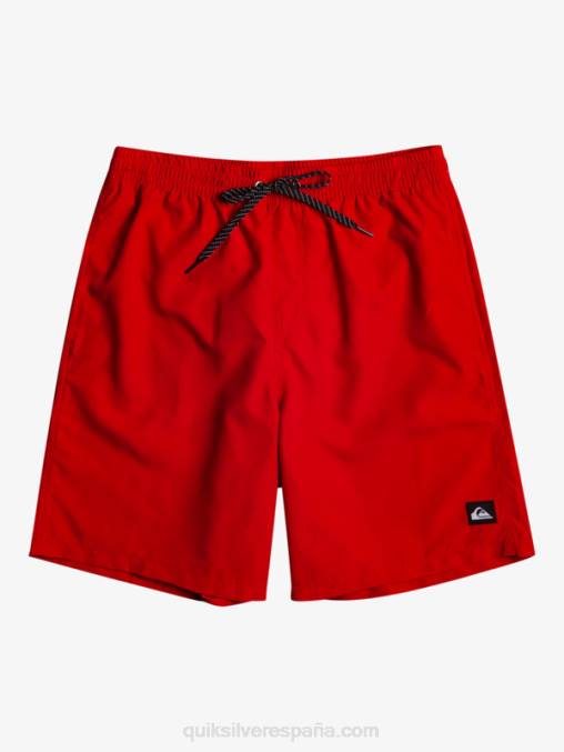 rojo de alto riesgo todos los días 15 voleas D6T4D463 hombres Quiksilver