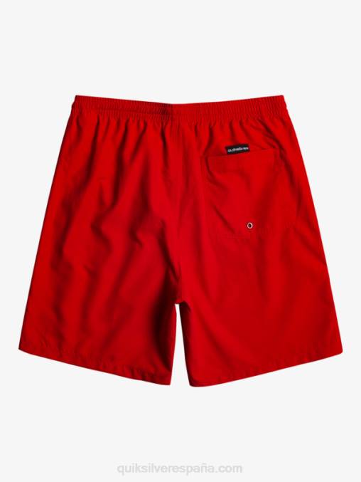 rojo de alto riesgo todos los días 15 voleas D6T4D463 hombres Quiksilver