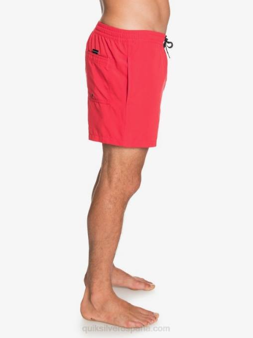 rojo de alto riesgo todos los días 15 voleas D6T4D463 hombres Quiksilver