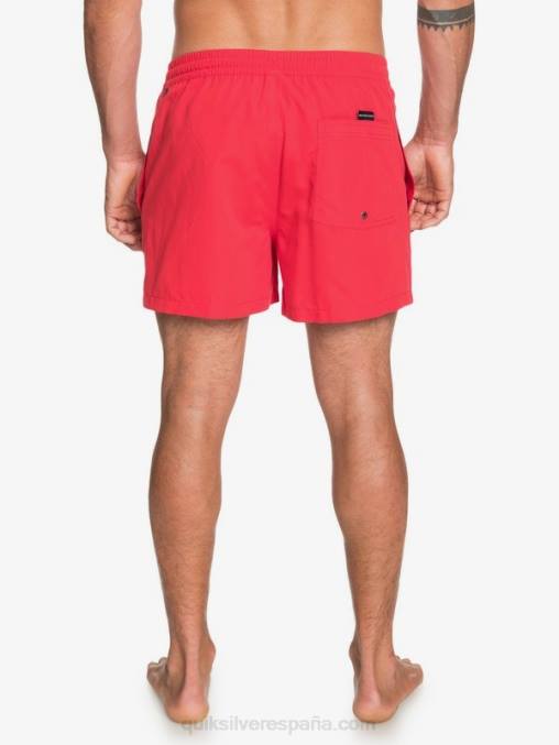 rojo de alto riesgo todos los días 15 voleas D6T4D463 hombres Quiksilver