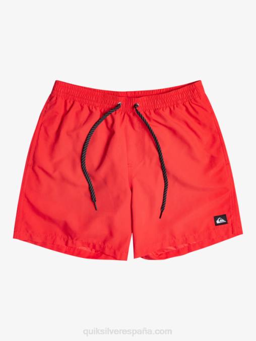 rojo de alto riesgo todos los días 17 voleas D6T4D618 hombres Quiksilver