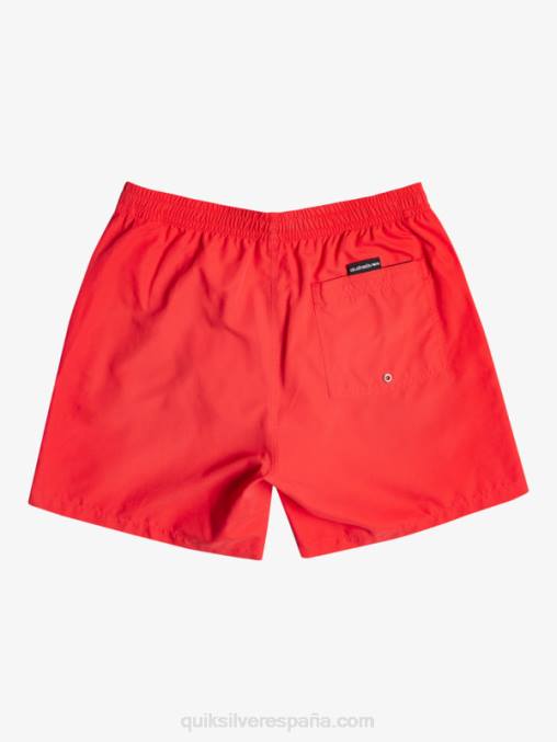 rojo de alto riesgo todos los días 17 voleas D6T4D618 hombres Quiksilver