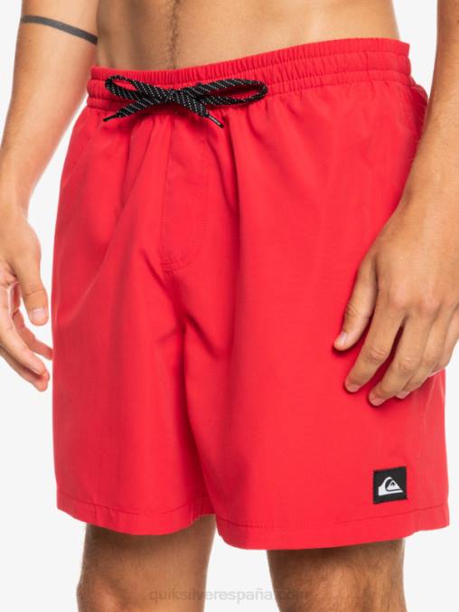 rojo de alto riesgo todos los días 17 voleas D6T4D618 hombres Quiksilver