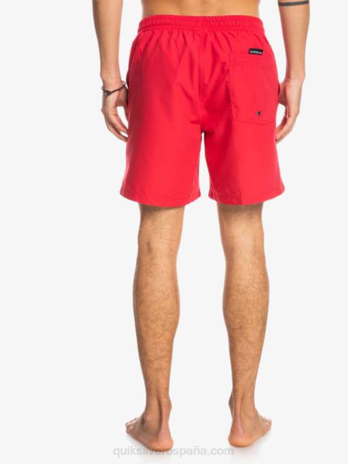 rojo de alto riesgo todos los días 17 voleas D6T4D618 hombres Quiksilver