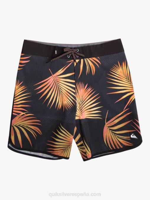 rojo mineral shorts de playa highlite festoneado 19 D6T4D23 hombres Quiksilver