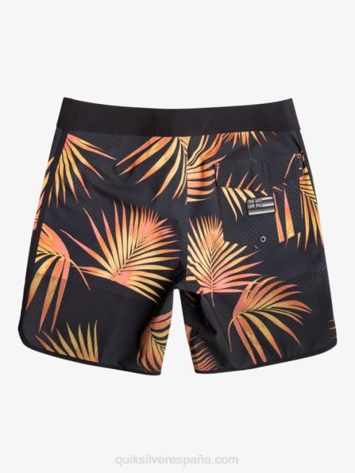rojo mineral shorts de playa highlite festoneado 19 D6T4D23 hombres Quiksilver