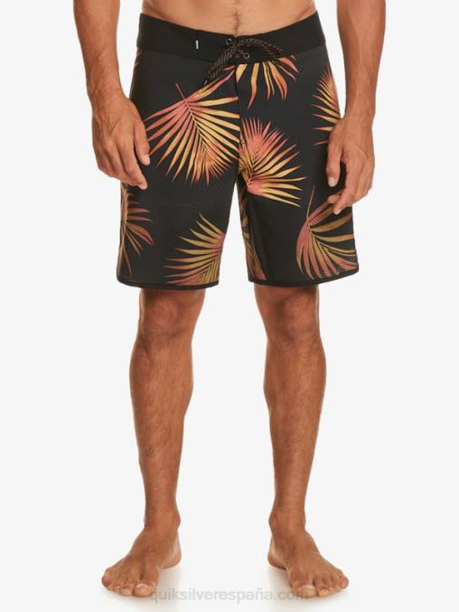 rojo mineral shorts de playa highlite festoneado 19 D6T4D23 hombres Quiksilver