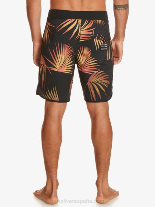 rojo mineral shorts de playa highlite festoneado 19 D6T4D23 hombres Quiksilver