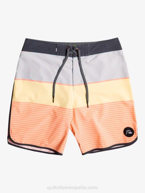 rosa durazno bañador surfsilk tijuana 19 D6T4D1408 hombres Quiksilver