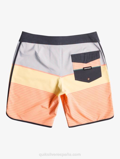rosa durazno bañador surfsilk tijuana 19 D6T4D1408 hombres Quiksilver