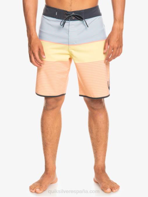rosa durazno bañador surfsilk tijuana 19 D6T4D1408 hombres Quiksilver