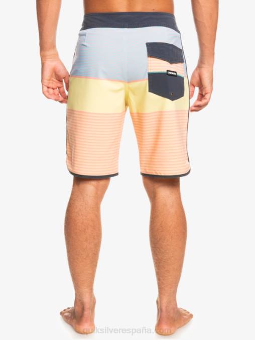 rosa durazno bañador surfsilk tijuana 19 D6T4D1408 hombres Quiksilver
