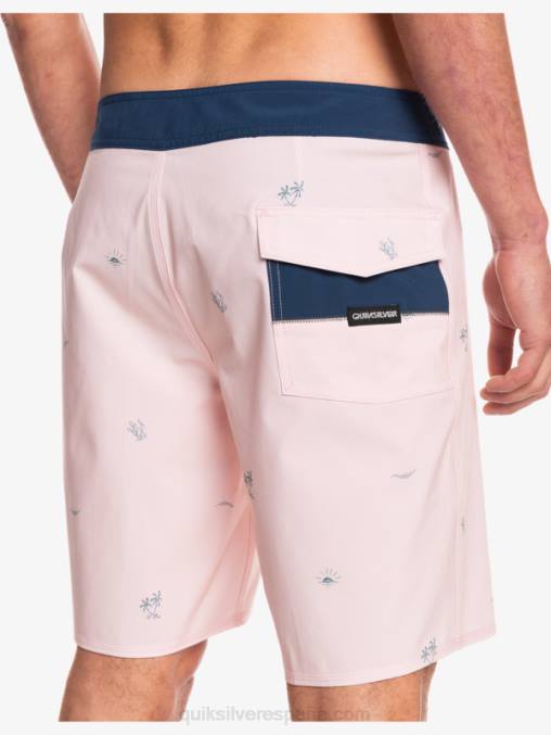 rosa velada shorts de baño surfsilk spaced out 19 D6T4D1813 hombres Quiksilver