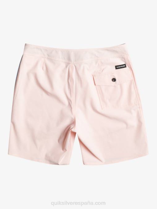 rosa velado surfsilk ribeteado 18 shorts de playa D6T4D1751 hombres Quiksilver