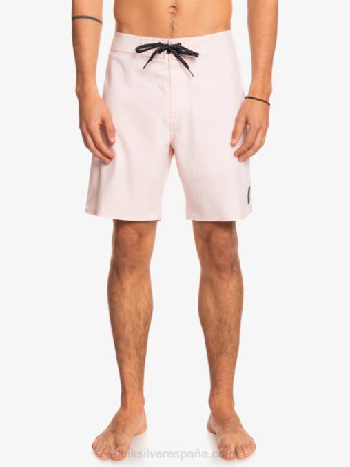 rosa velado surfsilk ribeteado 18 shorts de playa D6T4D1751 hombres Quiksilver