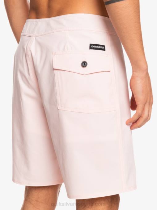 rosa velado surfsilk ribeteado 18 shorts de playa D6T4D1751 hombres Quiksilver