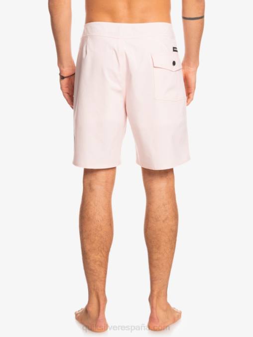 rosa velado surfsilk ribeteado 18 shorts de playa D6T4D1751 hombres Quiksilver