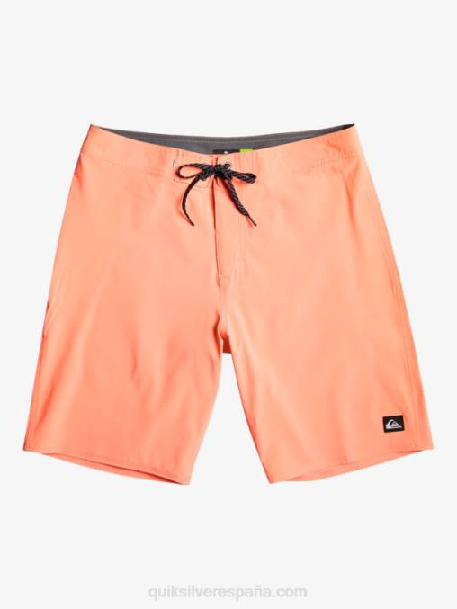 salmón fresco surfsilk kaimana 20 shorts de playa de alto rendimiento D6T4D81 hombres Quiksilver