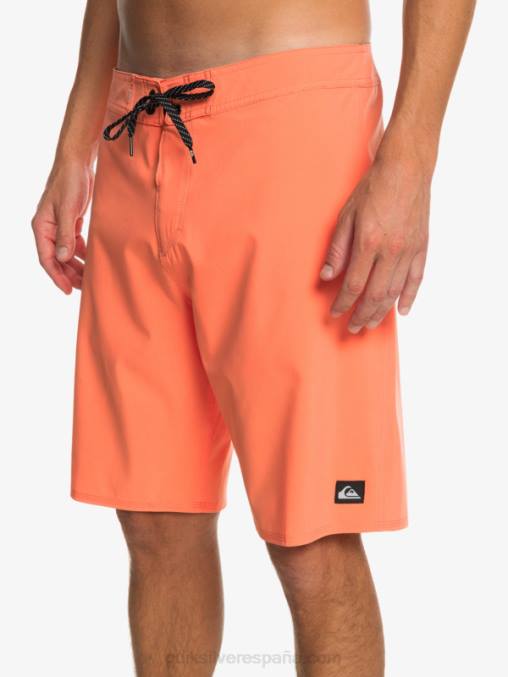 salmón fresco surfsilk kaimana 20 shorts de playa de alto rendimiento D6T4D81 hombres Quiksilver