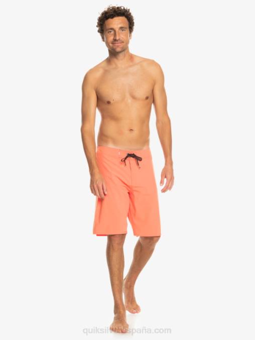 salmón fresco surfsilk kaimana 20 shorts de playa de alto rendimiento D6T4D81 hombres Quiksilver