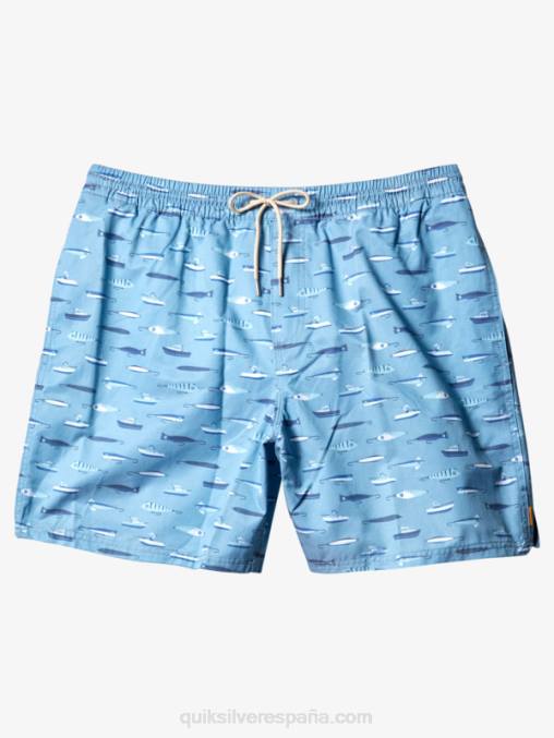 semana de arrastre azul oscuro Waterman arrastre semana 17 voleas D6T4D544 hombres Quiksilver