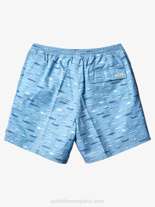 semana de arrastre azul oscuro Waterman arrastre semana 17 voleas D6T4D544 hombres Quiksilver