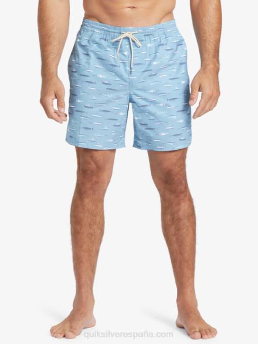 semana de arrastre azul oscuro Waterman arrastre semana 17 voleas D6T4D544 hombres Quiksilver