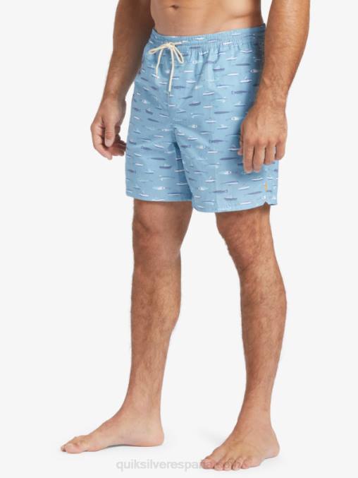 semana de arrastre azul oscuro Waterman arrastre semana 17 voleas D6T4D544 hombres Quiksilver