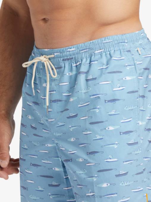 semana de arrastre azul oscuro Waterman arrastre semana 17 voleas D6T4D544 hombres Quiksilver