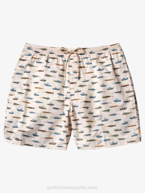 semana de arrastre de té v Waterman arrastre semana 17 voleas D6T4D545 hombres Quiksilver