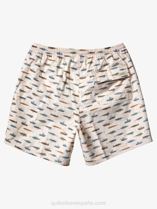 semana de arrastre de té v Waterman arrastre semana 17 voleas D6T4D545 hombres Quiksilver
