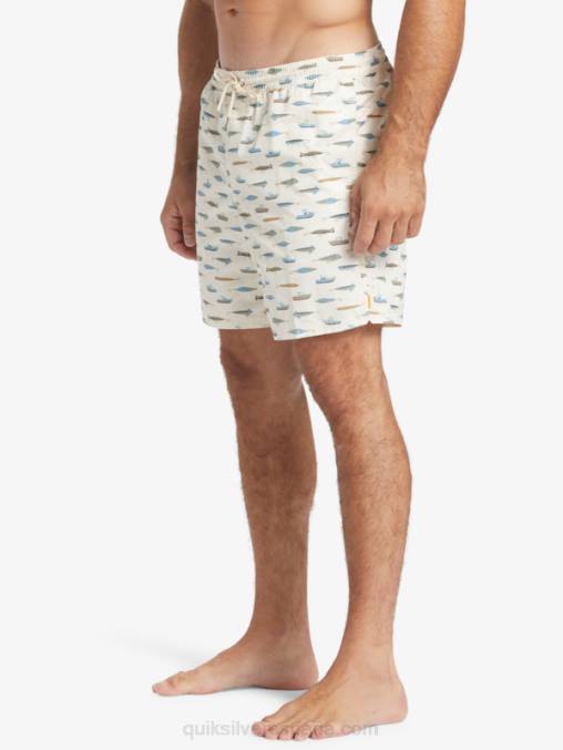 semana de arrastre de té v Waterman arrastre semana 17 voleas D6T4D545 hombres Quiksilver