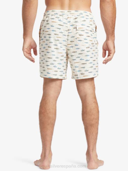 semana de arrastre de té v Waterman arrastre semana 17 voleas D6T4D545 hombres Quiksilver