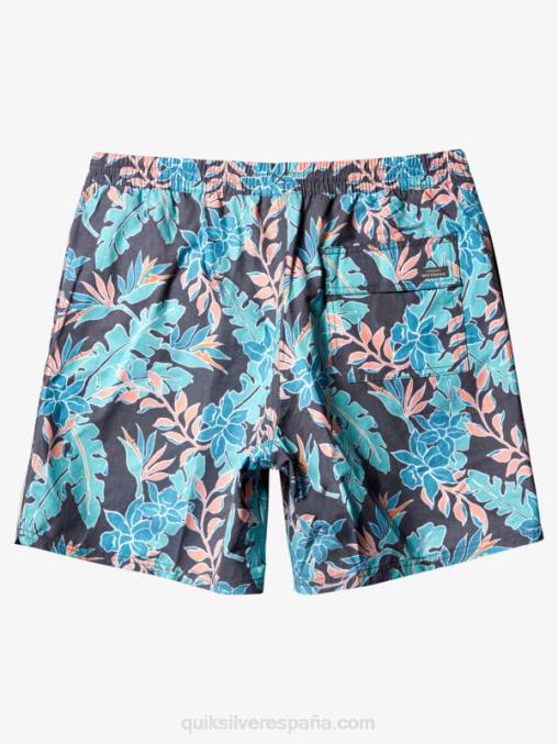semana perfecta negra Waterman sensación perfecta 17 voleas D6T4D409 hombres Quiksilver