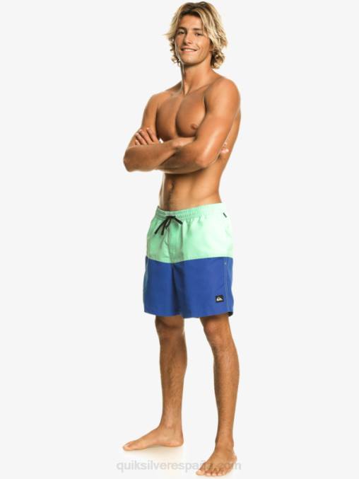 snorkel azul logo a tope 17 voleas D6T4D485 hombres Quiksilver
