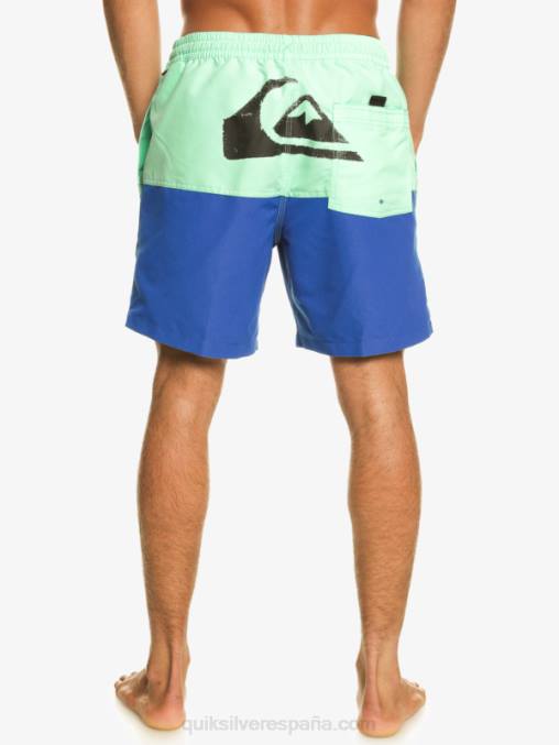 snorkel azul logo a tope 17 voleas D6T4D485 hombres Quiksilver