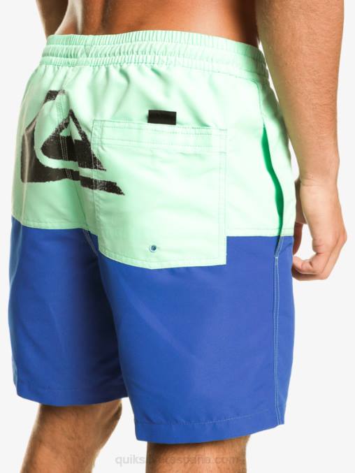 snorkel azul logo a tope 17 voleas D6T4D485 hombres Quiksilver