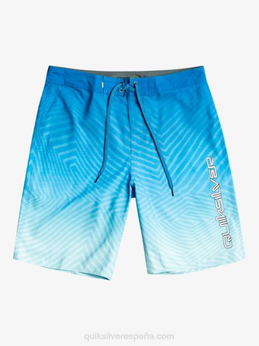 snorkel azul shorts de playa de todos los días warp fade 20 D6T4D1282 hombres Quiksilver