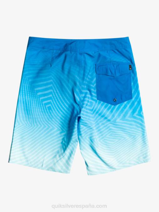 snorkel azul shorts de playa de todos los días warp fade 20 D6T4D1282 hombres Quiksilver