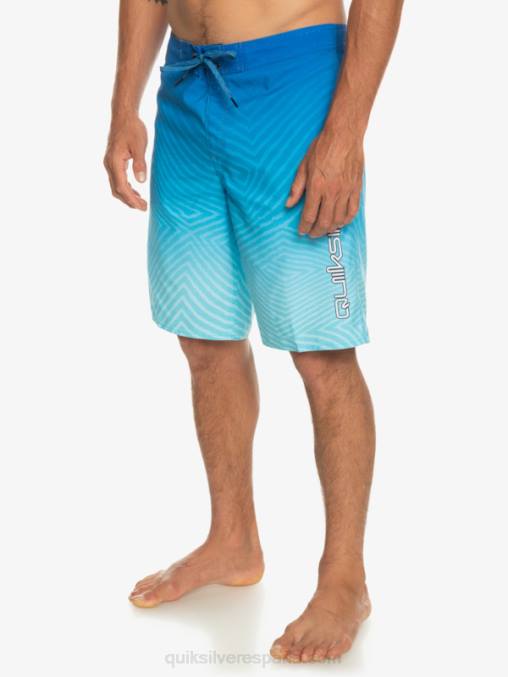 snorkel azul shorts de playa de todos los días warp fade 20 D6T4D1282 hombres Quiksilver