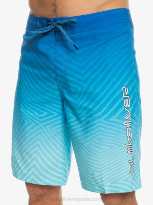 snorkel azul shorts de playa de todos los días warp fade 20 D6T4D1282 hombres Quiksilver