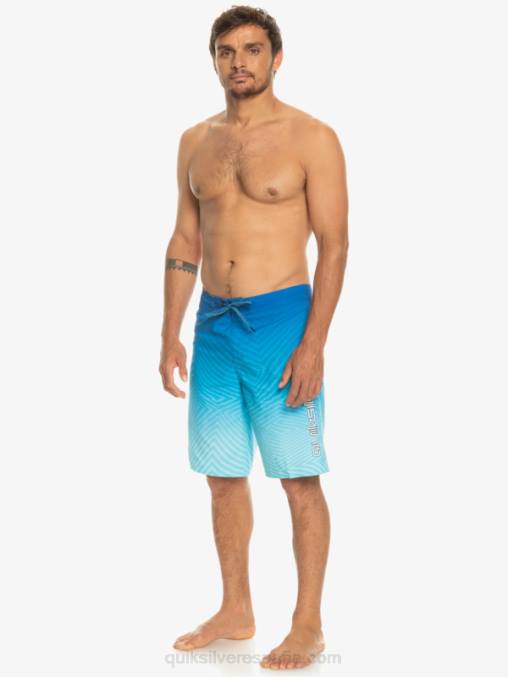 snorkel azul shorts de playa de todos los días warp fade 20 D6T4D1282 hombres Quiksilver