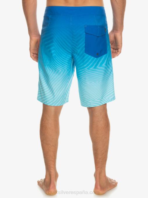 snorkel azul shorts de playa de todos los días warp fade 20 D6T4D1282 hombres Quiksilver