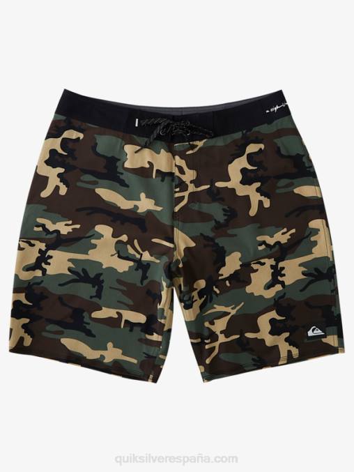 tomillo shorts de playa highline kaimana camo 20 D6T4D1876 hombres Quiksilver