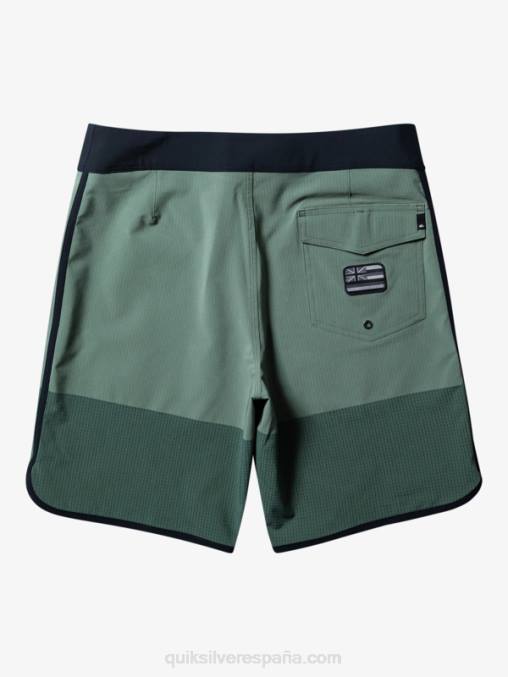 tomillo shorts de playa highlite festoneado 19 D6T4D30 hombres Quiksilver