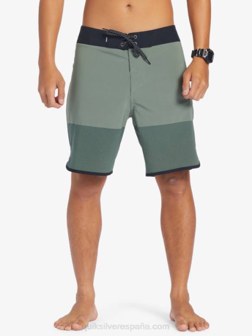 tomillo shorts de playa highlite festoneado 19 D6T4D30 hombres Quiksilver