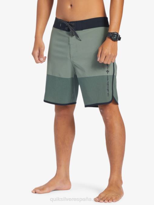 tomillo shorts de playa highlite festoneado 19 D6T4D30 hombres Quiksilver