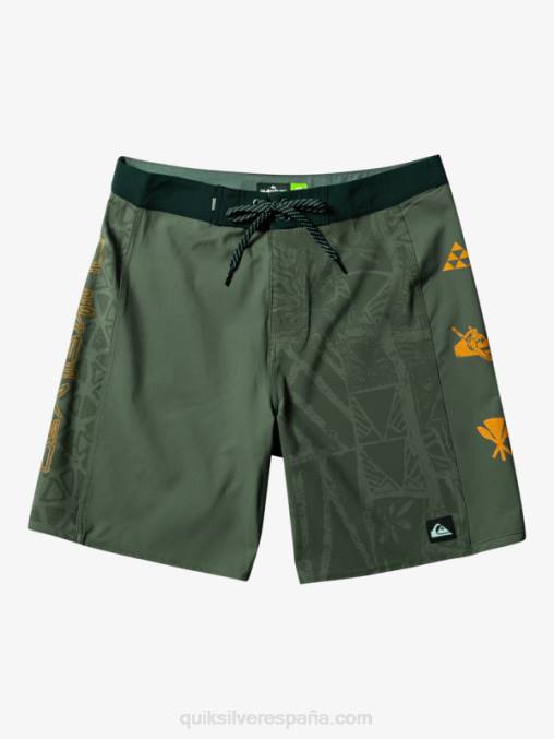 tomillo shorts de playa surfsilk arch hawaii 19 D6T4D638 hombres Quiksilver
